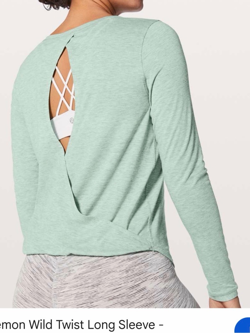 lululemon athletica Wild Twist Long Sleeve Top -
